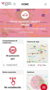 Emergencia e-car screenshot