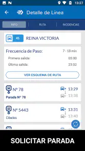 EMT Madrid screenshot