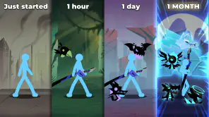 Epic Stickman: Idle RPG War screenshot