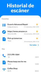 Escaner de códigos QR y barras 7