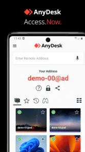 Escritorio remoto AnyDesk screenshot