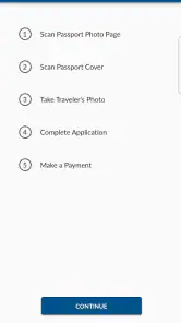 ESTA Mobile screenshot