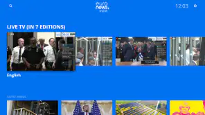 Euronews TV - Noticias en vivo screenshot