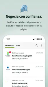 europages: App Plataforma B2B screenshot