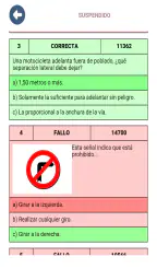 Examen coche B conducir España 4