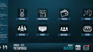 F11 Football Manager screenshot