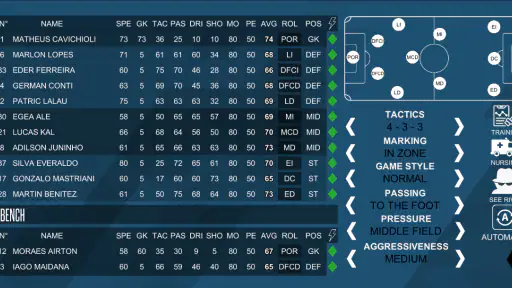 F11 Football Manager 6