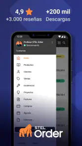 Facturas y presupuestos | STEL screenshot