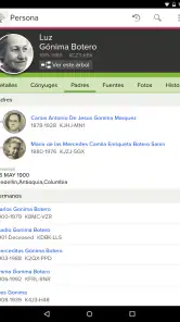 FamilySearch - Árbol screenshot