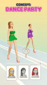 Fashion Battle juego de vestir screenshot