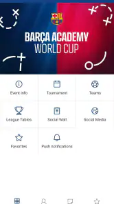 FC Barcelona Events App screenshot