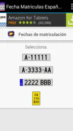 Fecha de Matriculación España 1