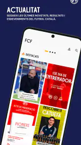Federació Catalana de Futbol screenshot