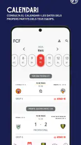 Federació Catalana de Futbol screenshot
