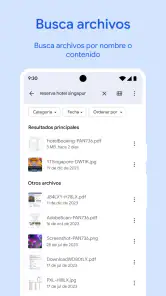 Files de Google screenshot