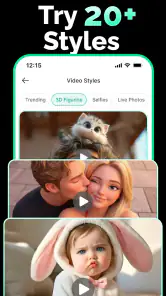FlinxAI Video & Photo Editor screenshot