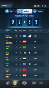 Camino a estrella del fútbol screenshot