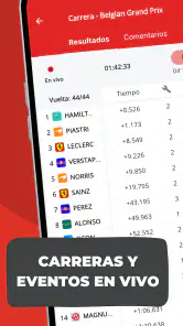 Formulapp - F1 en vivo screenshot