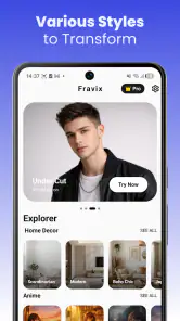 Fravix - AI Photo Generator screenshot