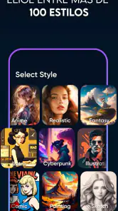 Generador de arte con IA screenshot