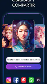 Generador de arte con IA screenshot