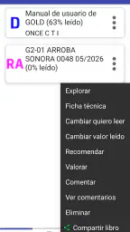 Gestor ONCE libros digitales 2