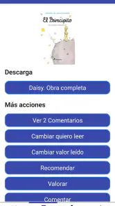 Gestor ONCE libros digitales screenshot