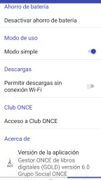 Gestor ONCE libros digitales 7