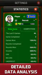 Gin Rummy: Classic Card Game 6