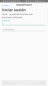 GlobalProtect screenshot