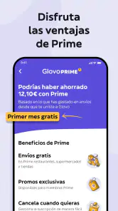 Glovo: Comida a domicilio screenshot