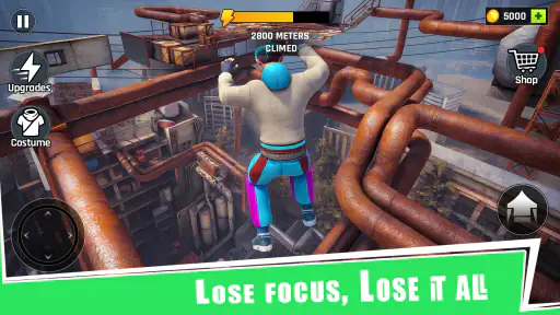 Going Up Rooftop - Parkour 3D 3