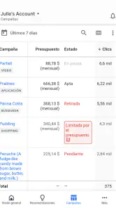 Google Ads screenshot