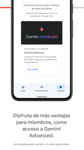 Google One screenshot