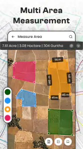 GPS Land Field Area Calculator screenshot