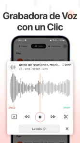 grabadora de voz screenshot