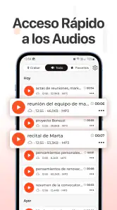 grabadora de voz screenshot