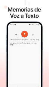 grabadora de voz screenshot