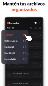 Grabadora de Voz, Grabar Audio screenshot