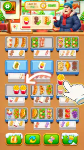 Grill Sort - Food Sort Games screenshot