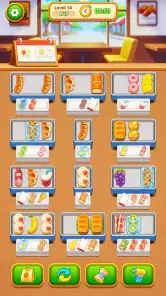 Grill Sort - Food Sort Games screenshot
