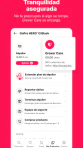 Grover – alquila tecnología screenshot