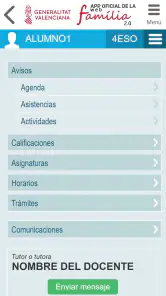 GVA Web Família 2.0 screenshot
