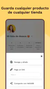 HelloBB Wishlist screenshot