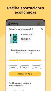 HelloBB Wishlist screenshot