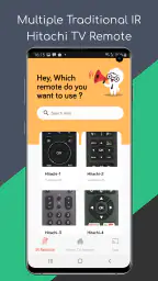 Hitachi Smart TV Remote 1