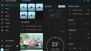 Home Assistant screenshot