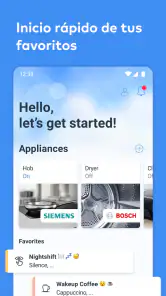 Home Connect screenshot