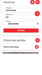 Horarios Tren, Metro y Tranvía 2