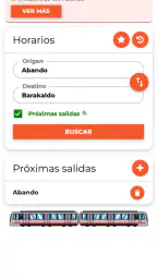 Horarios Tren, Metro y Tranvía 4